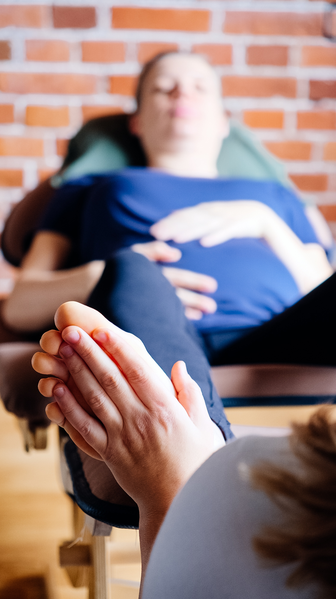 Refleksoterapia stóp dla kobiet w ciąży